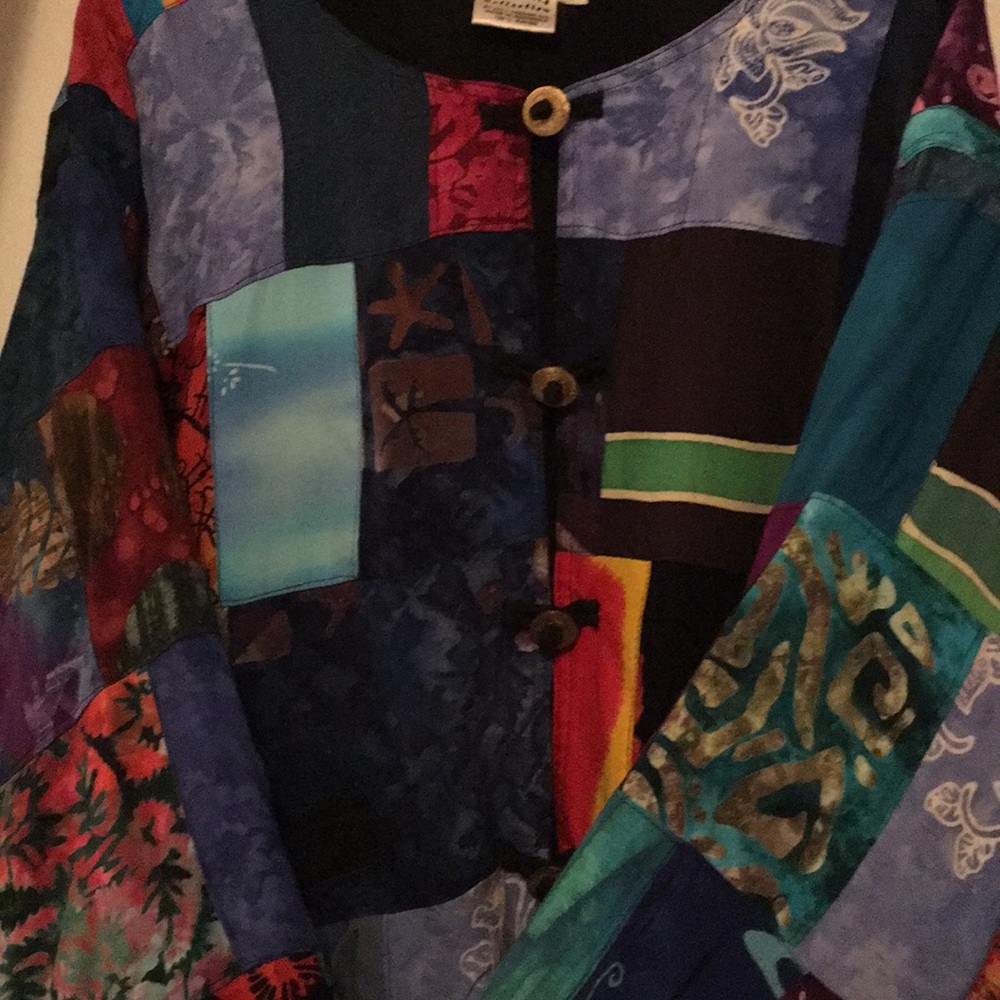Kosi Bali Patchwork Coat